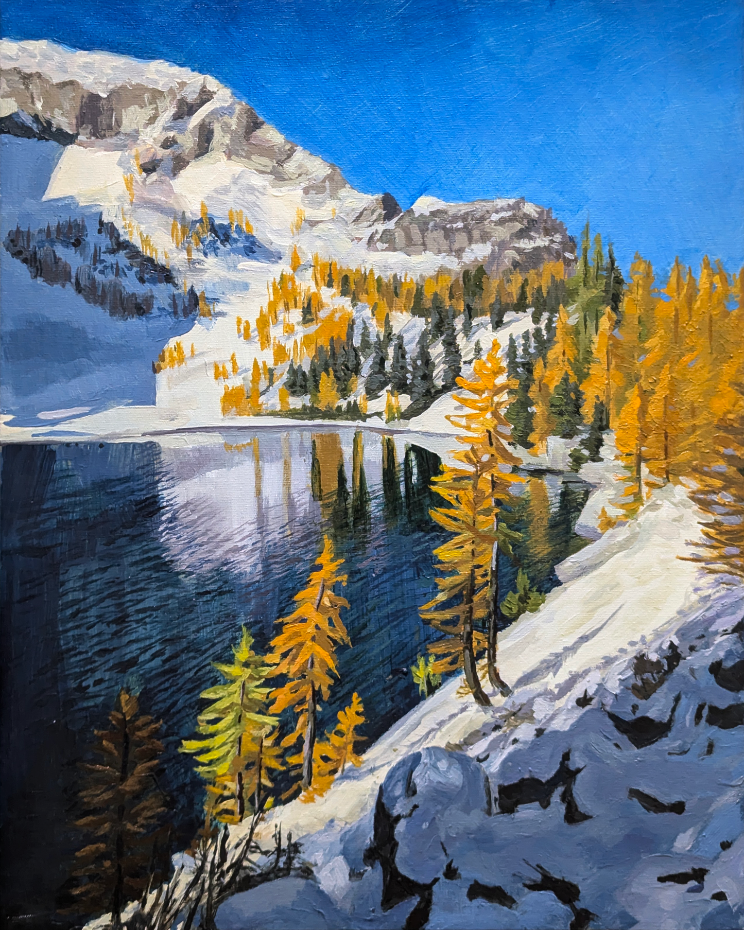 Mountain Majesty 16x20 Original Painting