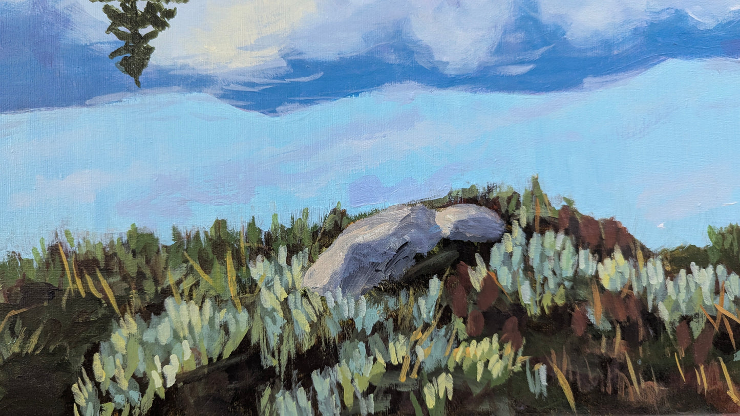 Alpine Oasis 30x40 Original Painting