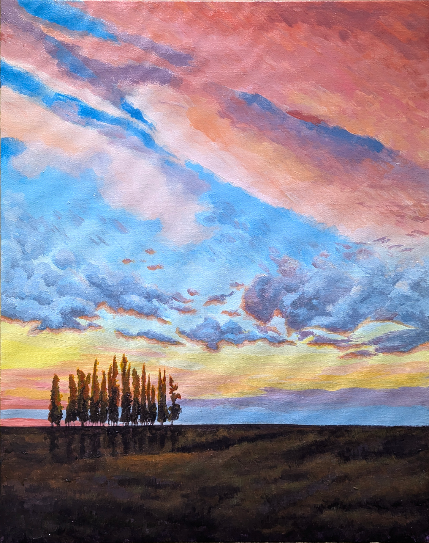 Warm Awakening 16x20 Original Painting