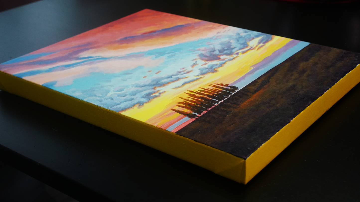 Warm Awakening 16x20 Original Painting