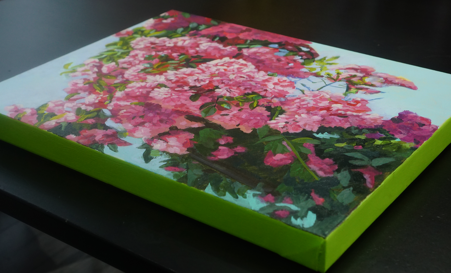 Rosey Rambles 16x20 Original Painting